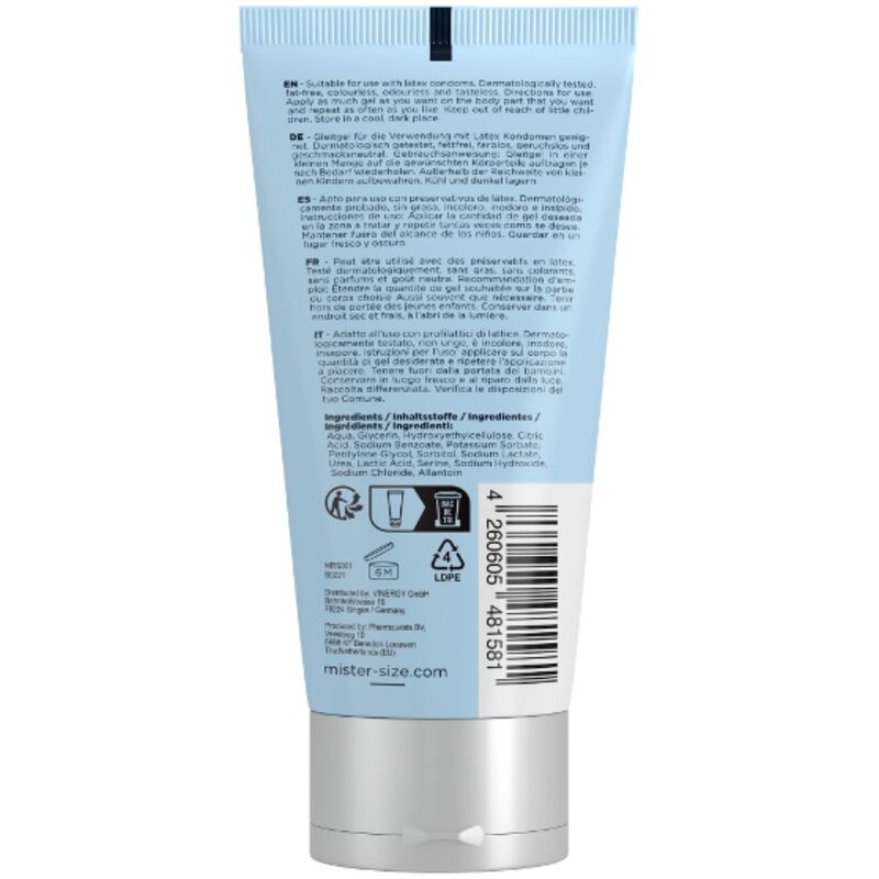MISTER SIZE - LUBRIFICANTE BIO 100 ML – Biologico biologico – foto 2