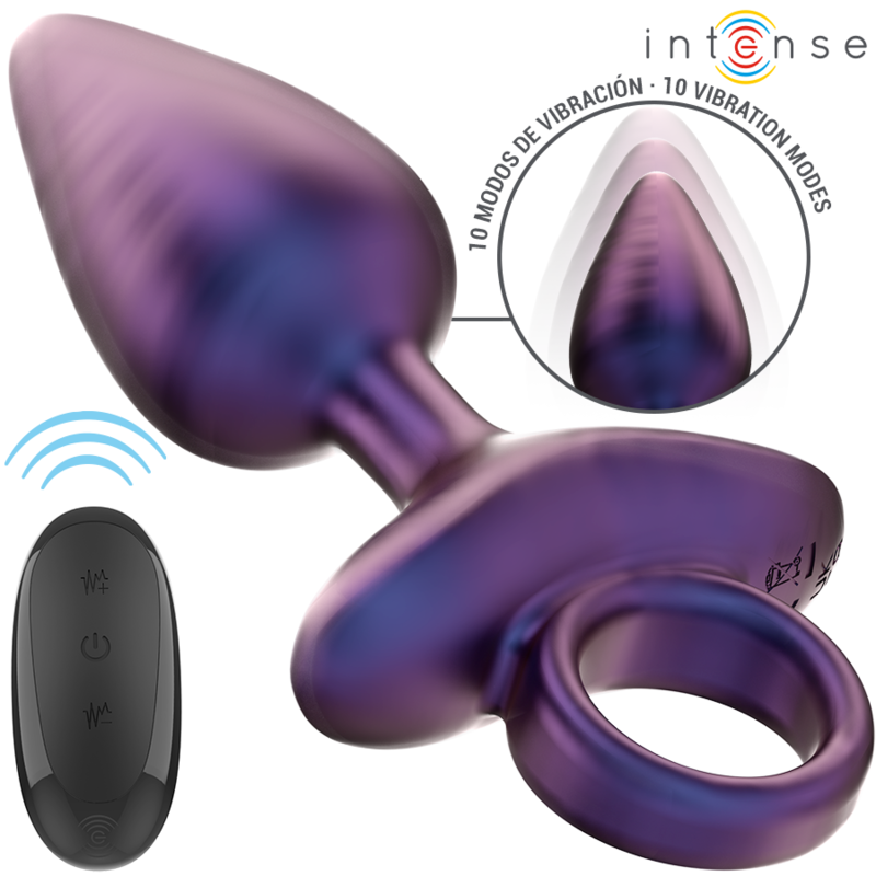 INTENSE - MICHAEL VIBRANTE ANAL PLUG MODELLO 2 TELECOMANDO – Tappi anali – foto 2