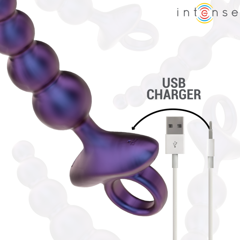INTENSE - TITO VIBRANTE ANAL PLUG MODELLO 3 TELECOMANDO – Vibratori anali – foto 7