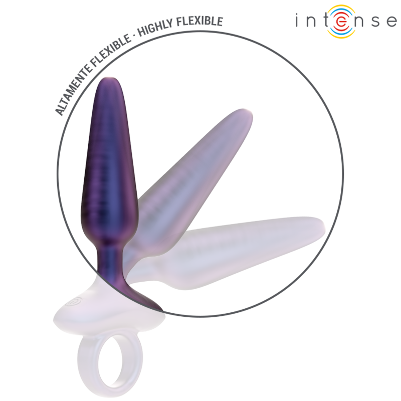 INTENSE - MARLON VIBRANTE ANAL PLUG MODELLO 4 TELECOMANDO – Tappi anali – foto 5