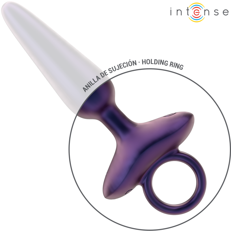 INTENSE - MARLON VIBRANTE ANAL PLUG MODELLO 4 TELECOMANDO – Tappi anali – foto 6