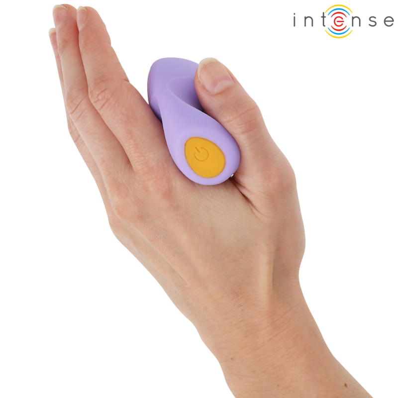 INTENSE - URSULA STIMOLATORE 10 VIBRAZIONI VIOLA – Per il clitoride – foto 2