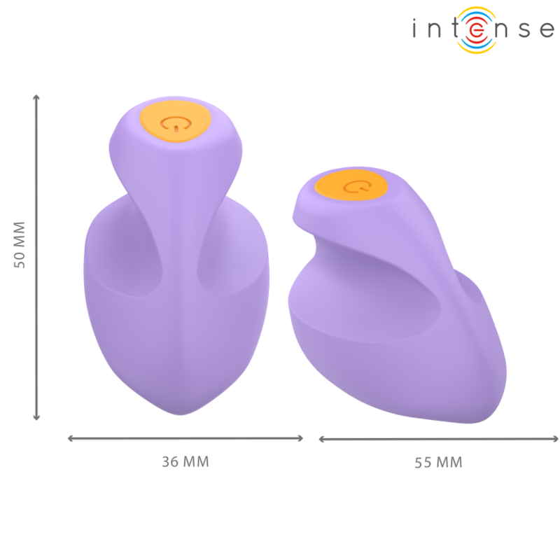 INTENSE - URSULA STIMOLATORE 10 VIBRAZIONI VIOLA – Per il clitoride – foto 3