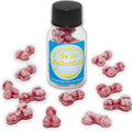 DIABLO PICANTE - BARATTOLO DA 12 CARAMELLE A FORMA DI PENE ALLA FRAGOLA/CILIEGIA – Giochi di addio singoli
