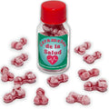 DIABLO PICANTE - 12 CARAMELLE DELLA SALUTE A FORMA DI PENE FRAGOLA/CILIEGIA – Giochi di addio singoli