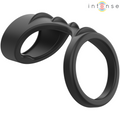 INTENSE - THEO DOPPIO ANELLO PER PENE IN SILICONE MODELLO NERO 3 – Cockring senza vibrazione