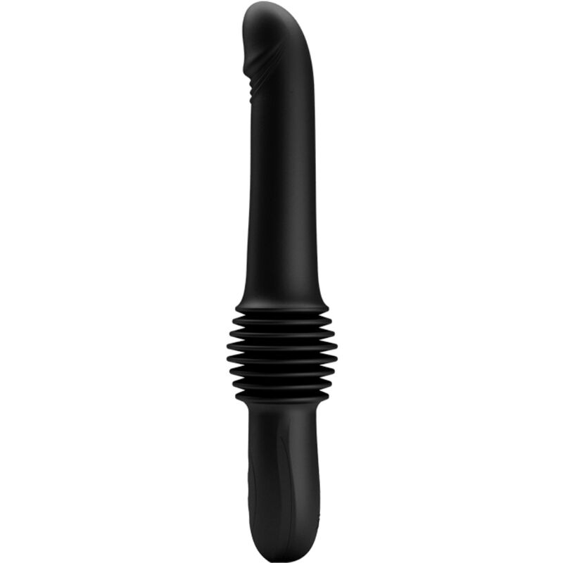 PRETTY LOVE - VIBRATORE PAZUZU 3 MODALITÀ DI SPINTA NERO – Vibratori HI-TECH – foto 2