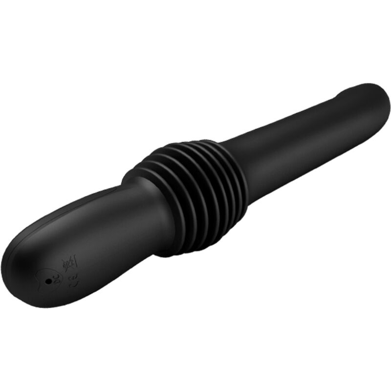 PRETTY LOVE - VIBRATORE PAZUZU 3 MODALITÀ DI SPINTA NERO – Vibratori HI-TECH – foto 4