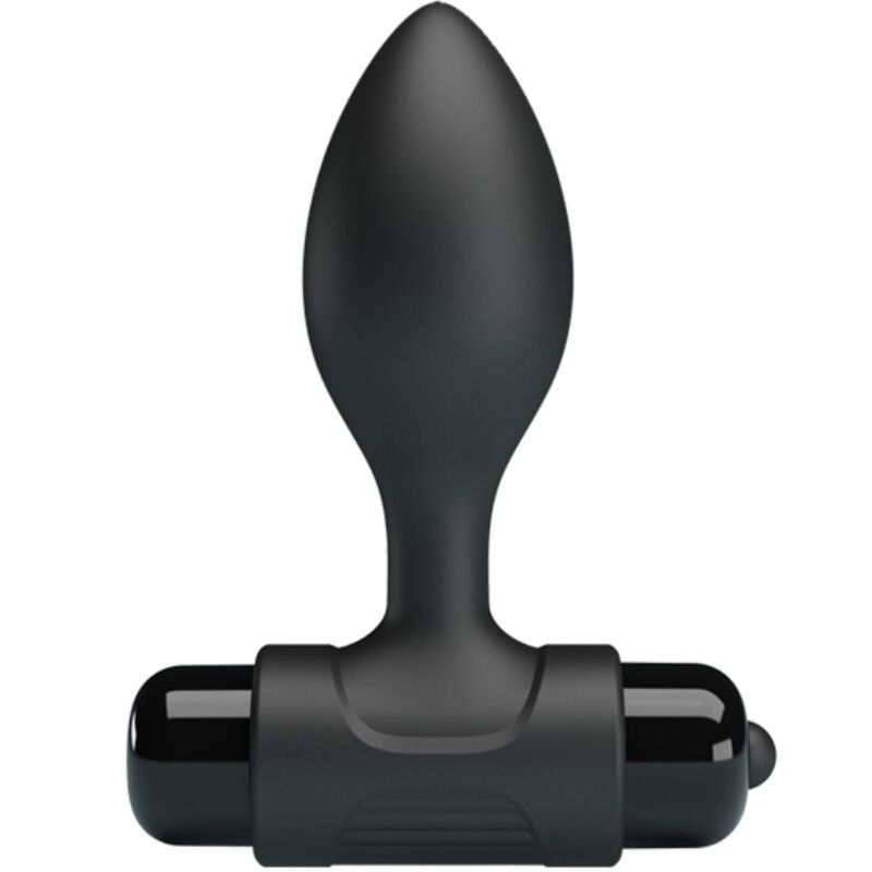 PRETTY LOVE - VIBRA BUTT 10 VIBRAZIONI PLUG ANALE NERO – Tappi anali – foto 2