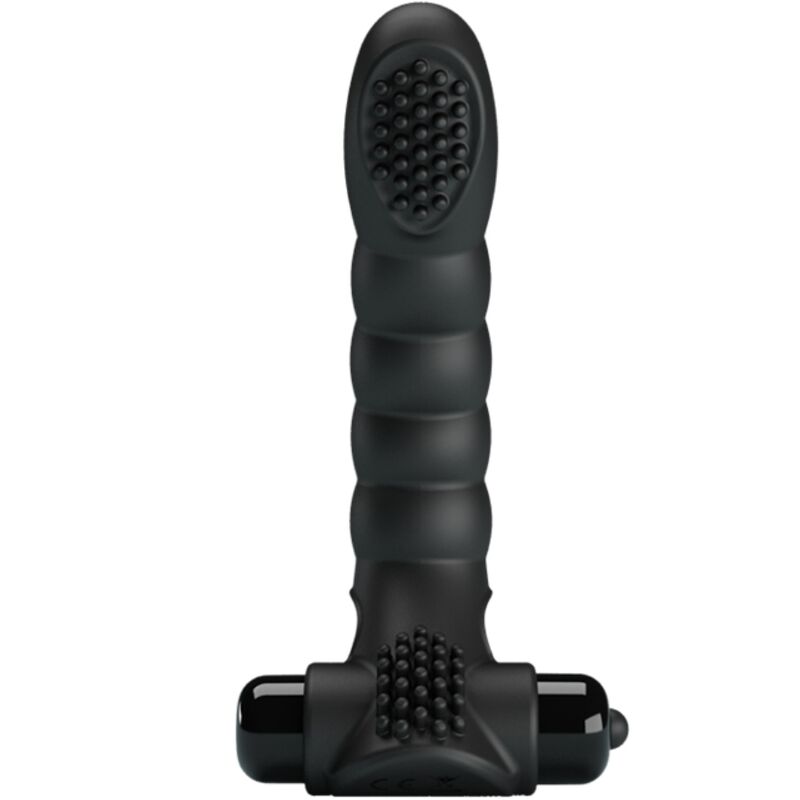PRETTY LOVE - VIBRATORE DA DITA ALEXANDER 10 VIBRAZIONI NERO – Vibratori da dito – foto 2