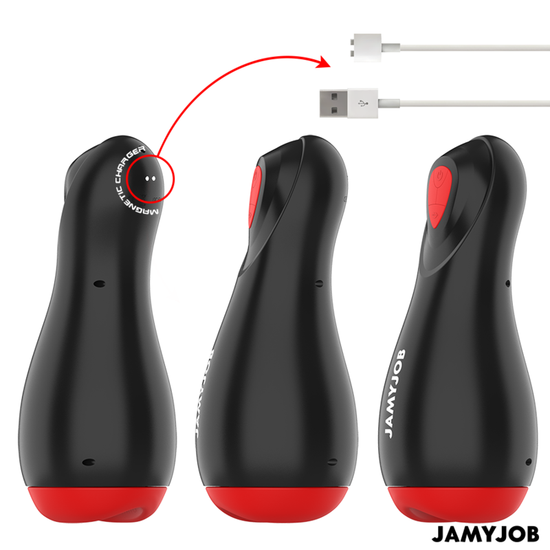 JAMYJOB - MASTURBATORE AUTOMATICO CORE-X 5 MODALITÀ DI ASPIRAZIONE E VIBRAZIONE – Masturbatore automatico – foto 6