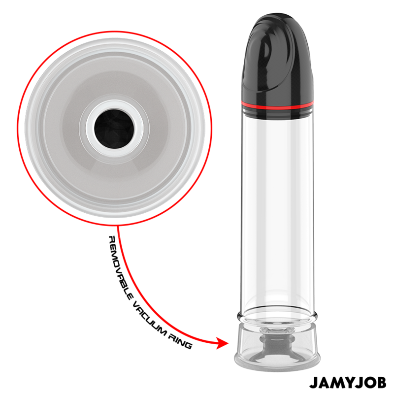 JAMYJOB - POMPA AUTOMATICA XPAND 3 LIVELLI DI ASPIRAZIONE GRIGIA – Pompa per l'ingrandimento del pene – foto 5