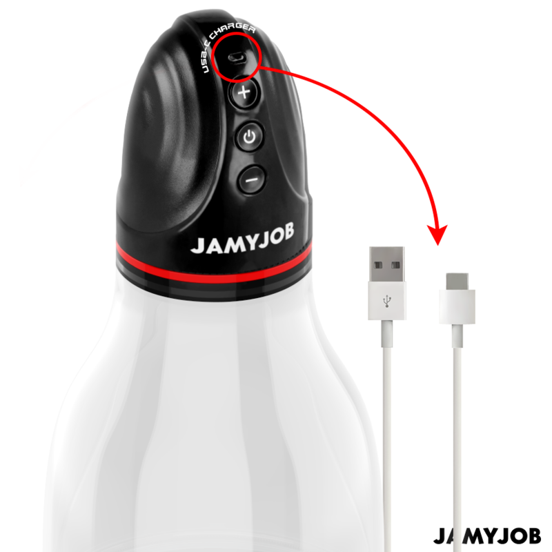 JAMYJOB - POMPA AUTOMATICA PER TESTICOLI XPAND LITE 3 LIVELLI DI ASPIRAZIONE GRIGIA – Pompa per l'ingrandimento del pene – foto 4