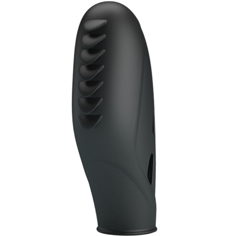 PRETTY LOVE - VIBRATORE DA DITO IN SILICONE GILO NERO – Vibratori da dito – foto 2