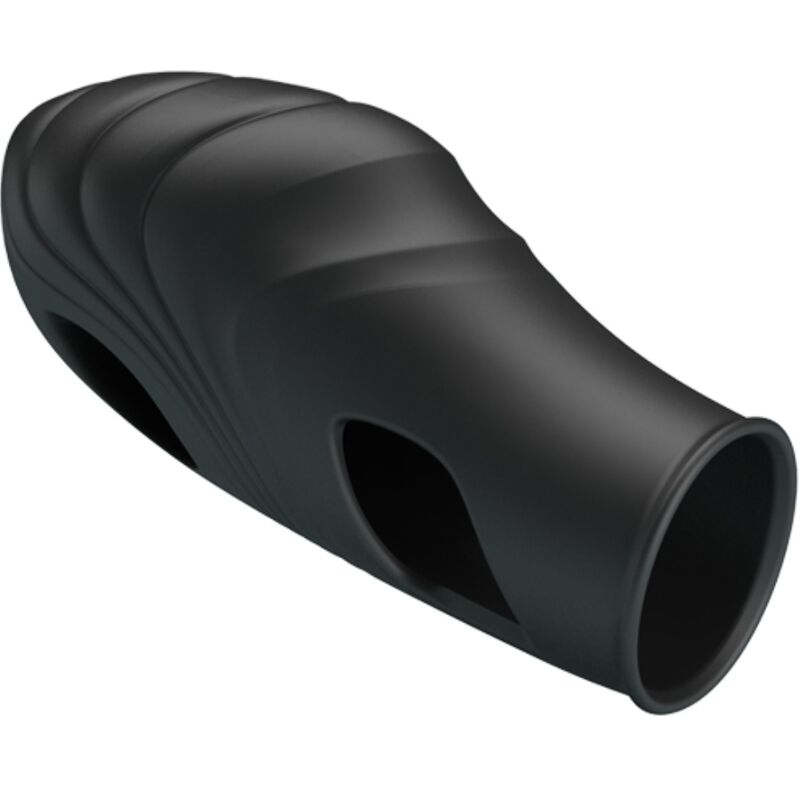PRETTY LOVE - VIBRATORE DA DITA IN SILICONE LICH NERO – Vibratori da dito – foto 3