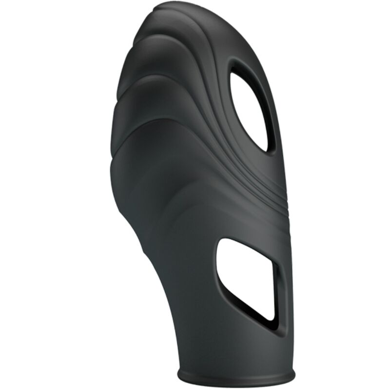 PRETTY LOVE - VIBRATORE DA DITA IN SILICONE LICH NERO – Vibratori da dito