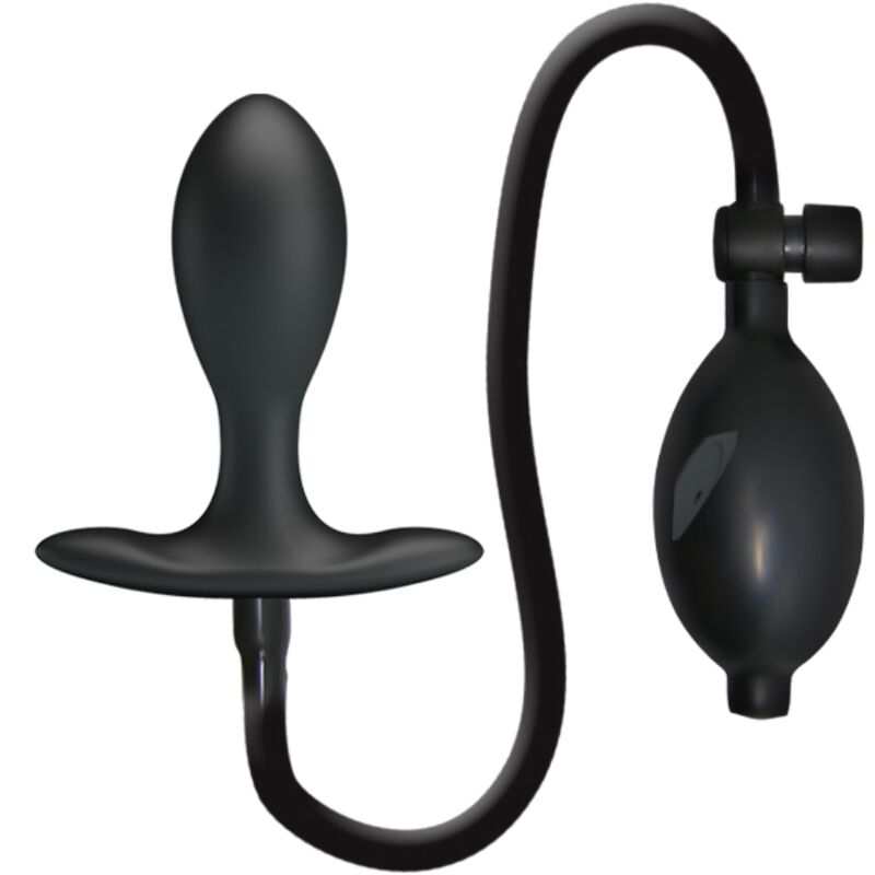 PRETTY LOVE - PLUG ANALE GONFIABILE NERO – Tappi anali