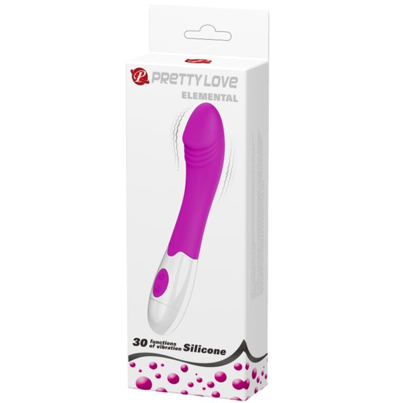 PRETTY LOVE - VIBRATORE ELEMENTALE 30 MODALITÀ DI VIBRAZIONE VIOLA – Vibratori HI-TECH – foto 6