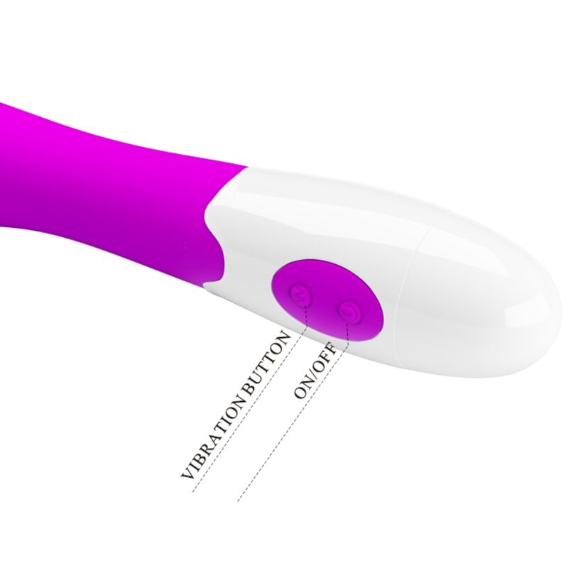 PRETTY LOVE - VIBRATORE ELEMENTALE 30 MODALITÀ DI VIBRAZIONE VIOLA – Vibratori HI-TECH – foto 5