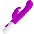PRETTY LOVE - VIBRATORE CENTAUR CONIGLIO 30 MODALITÀ DI VIBRAZIONE VIOLA – Vibratori di coniglio