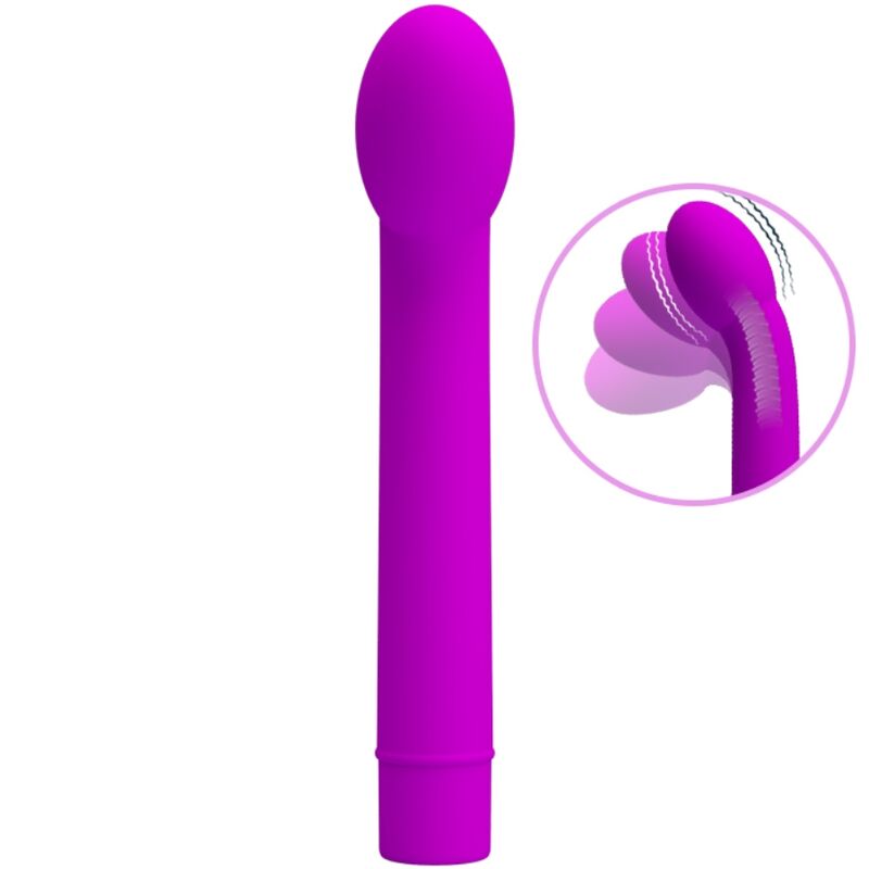 PRETTY LOVE - VIBRATORE G-SPOT LOGAN 10 VIBRAZIONI VIOLA – Vibratori a punto G – foto 2