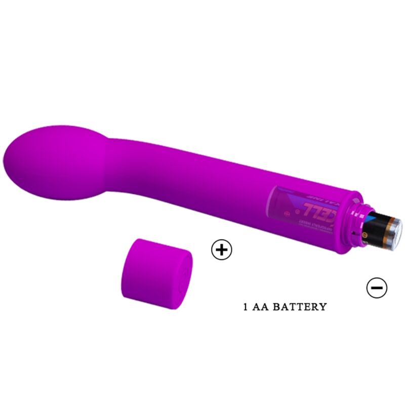 PRETTY LOVE - VIBRATORE G-SPOT LOGAN 10 VIBRAZIONI VIOLA – Vibratori a punto G – foto 5