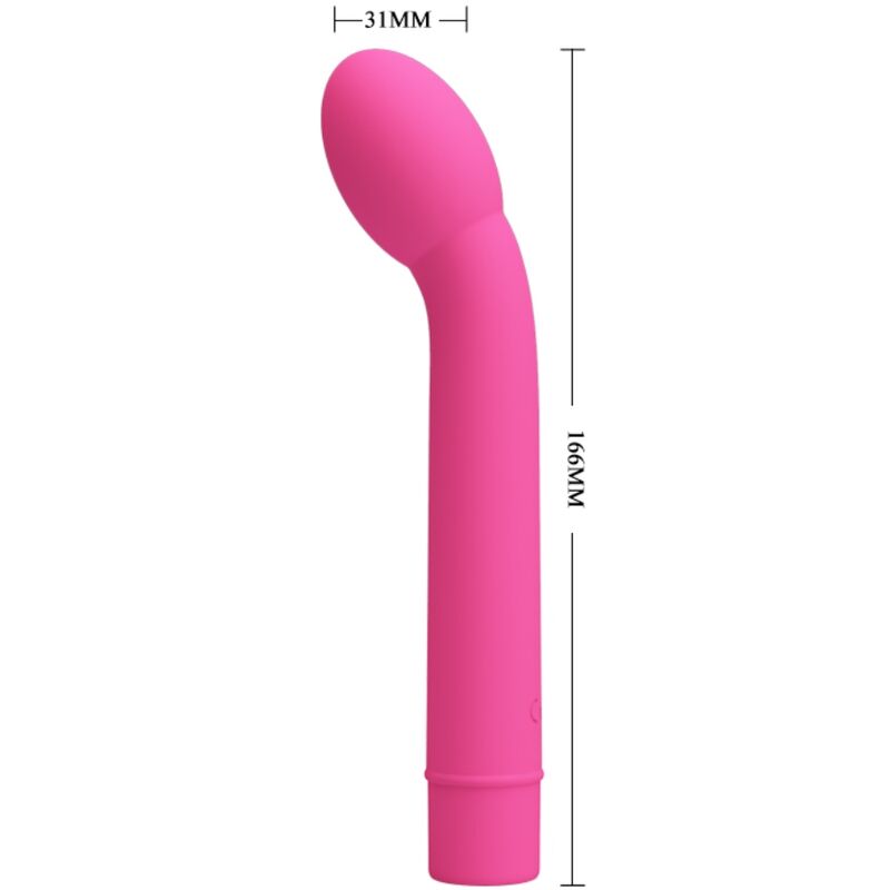 PRETTY LOVE - VIBRATORE G-SPOT LOGAN 10 VIBRAZIONI ROSA – Vibratori a punto G – foto 4