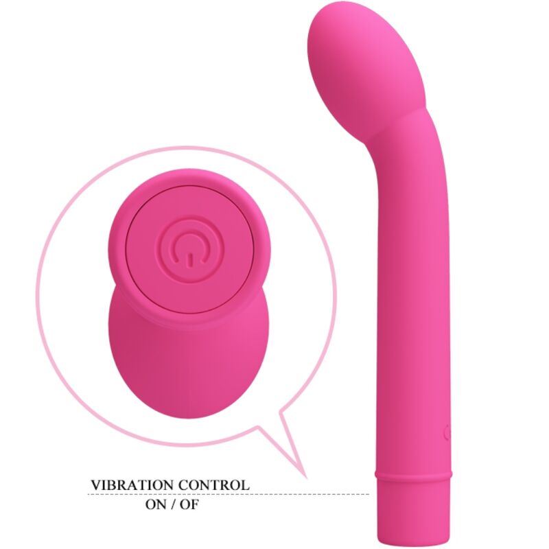 PRETTY LOVE - VIBRATORE G-SPOT LOGAN 10 VIBRAZIONI ROSA – Vibratori a punto G – foto 3