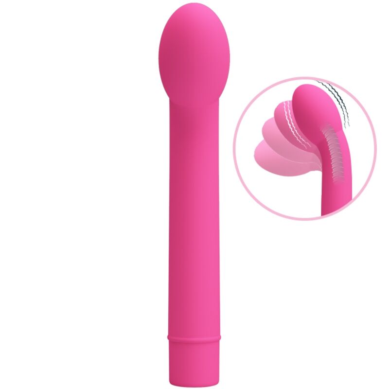 PRETTY LOVE - VIBRATORE G-SPOT LOGAN 10 VIBRAZIONI ROSA – Vibratori a punto G – foto 2