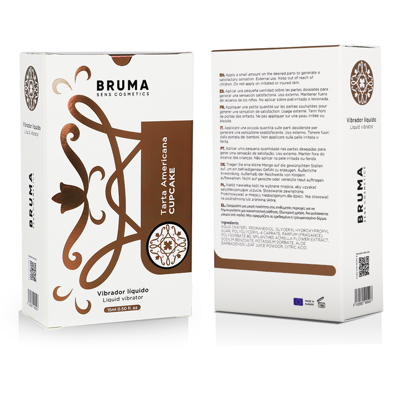 BRUMA - VIBRATORE LIQUIDO ULTRA SCORREVOLE CUPCAKE 15 ML – Vibratore liquido – foto 7