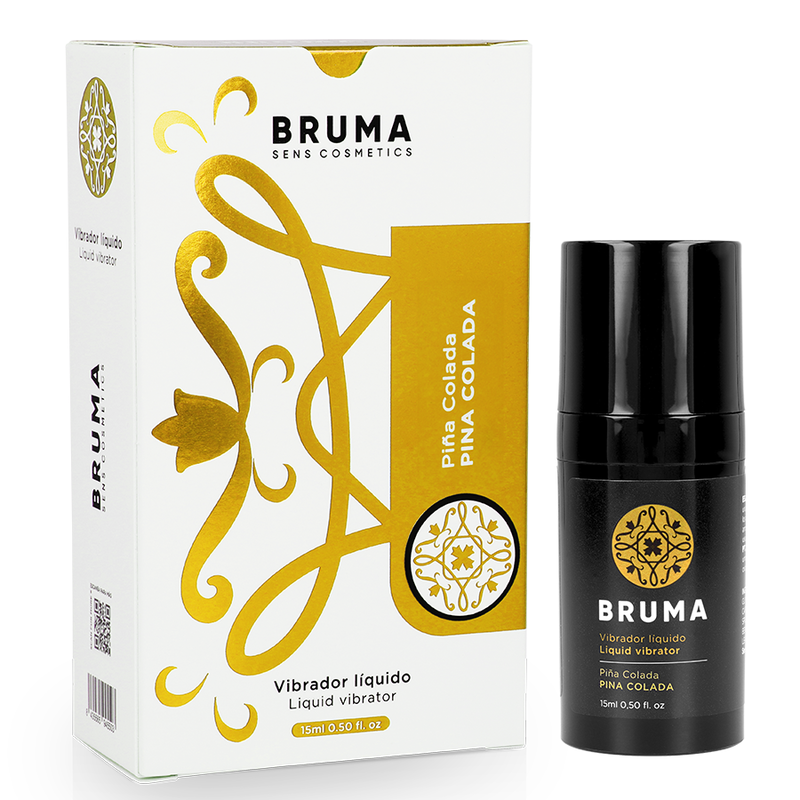 BRUMA - VIBRATORE LIQUIDO ULTRA SCORREVOLE PINA COLADA 15 ML – Vibratore liquido