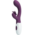 PRETTY LOVE - BUTTERFLY KISS VIBRATORE RABBIT E STIMOLATORE PUNTO G VIOLA – Vibratori di coniglio