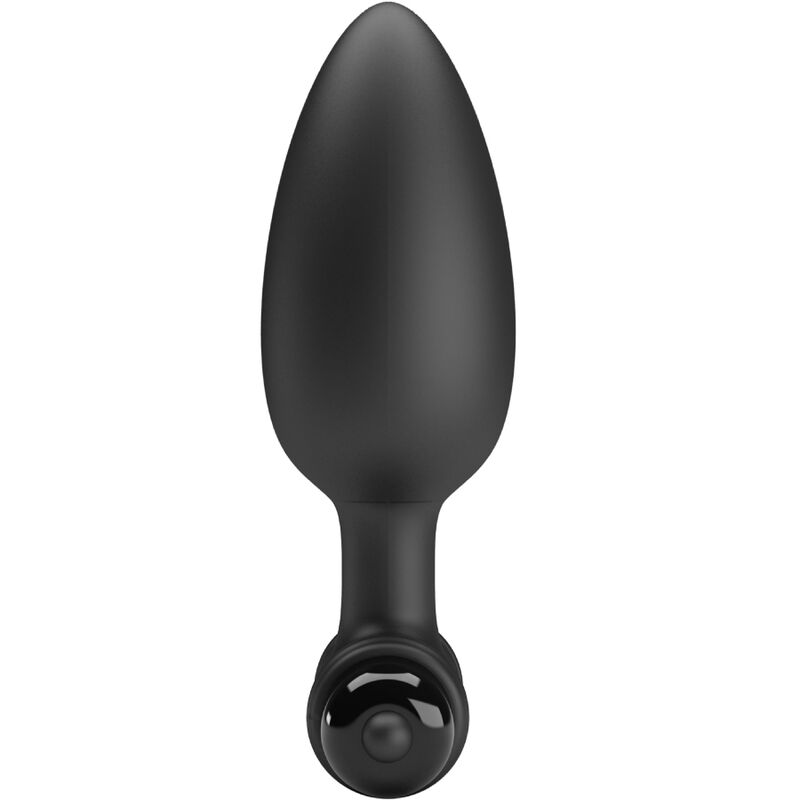 PRETTY LOVE - VIBRA BUTT PLUG 2 PLUG ANALE 10 VIBRAZIONI NERO – Tappi anali – foto 2