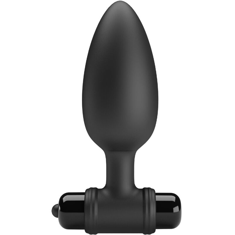 PRETTY LOVE - VIBRA BUTT PLUG 2 PLUG ANALE 10 VIBRAZIONI NERO – Tappi anali