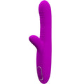 PRETTY LOVE - ANGELIQUE VIBRATORE MULTIFUNZIONE + STIMOLATORE CLITORIDE VIOLA – Vibratori HI-TECH