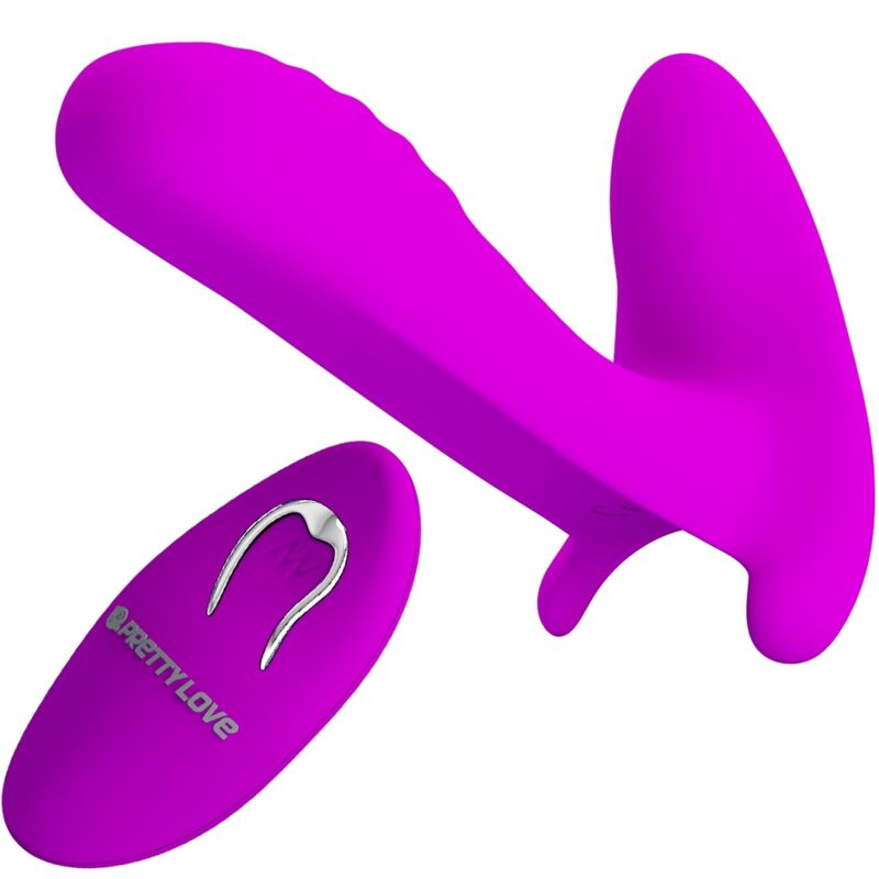 PRETTY LOVE - MASSAGGIATORE E VIBRATORE 12 VIBRAZIONI TELECOMANDO VIOLA – Vibratori HI-TECH