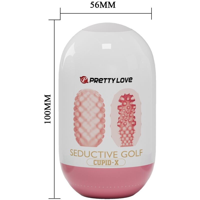 PRETTY LOVE - CUPID X MASTURBATORE MASCHILE ROSA – Vari masturbatori – foto 3