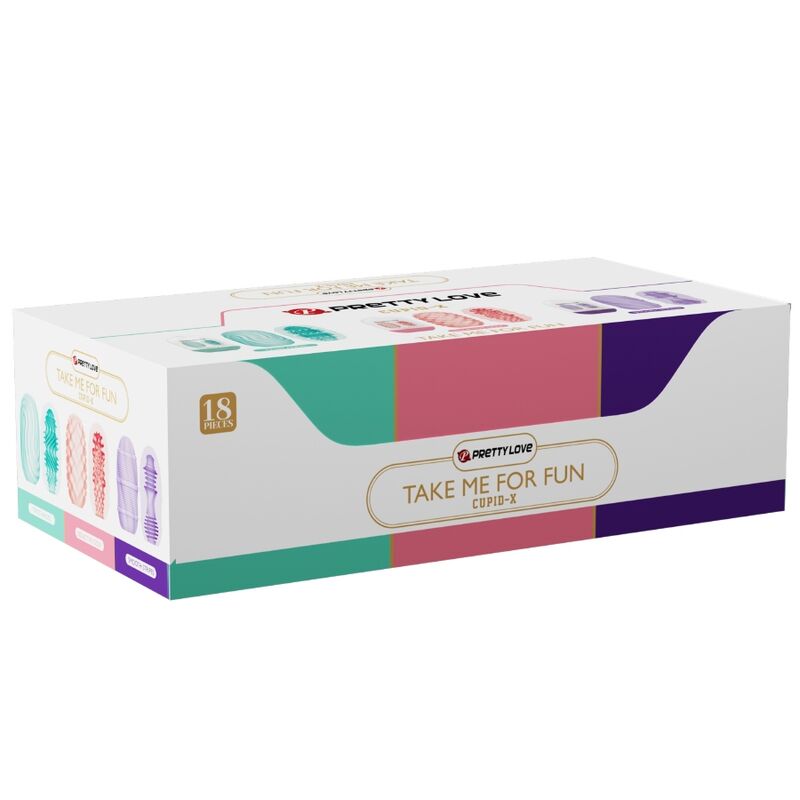 PRETTY LOVE - CUPID X 18 MASTURBATORI MASCHILI DIVERSE TEXTURE – Vari masturbatori – foto 8