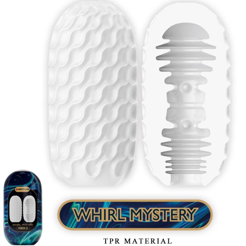 PRETTY LOVE - VENUS X 15 MASTURBATORI MASCHILI IN SILICONE BIANCO – Vari masturbatori – foto 5
