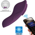 PRETTY LOVE - MANE LAY ON CLITORIDE MASSAGGIATORE 10 VIBRAZIONI TELECOMANDO VIOLA – Massaggiatrici