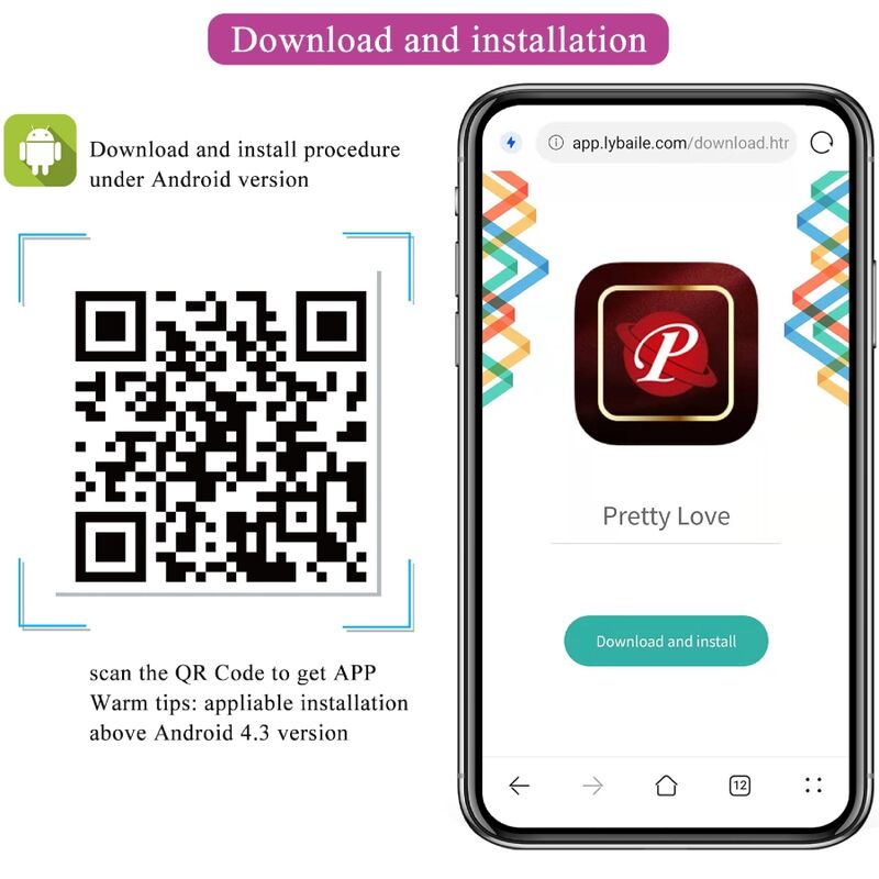 PRETTY LOVE - FRANZ MASSAGGIATORE E VIBRATORE APP GRATUITA VIOLA – Vibratori con APP – foto 7