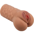 CRAZY BULL - VAGINA E ANO SCARLATTO DESIGN CON FIORI CARNE – Vagine senza vibrazioni