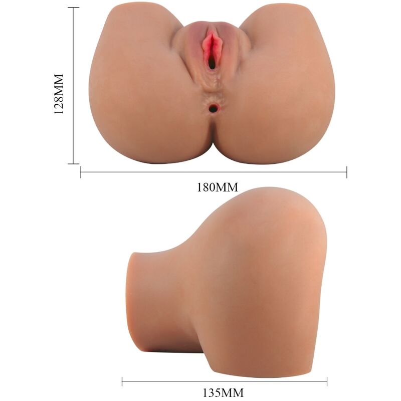CRAZY BULL - VIBRATORE MILA CON VAGINA REALISTICA E CONTROLLO ANO REMOTO – Vagine con vibrazione – foto 7