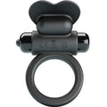 PRETTY LOVE - DEBONAIRE ANELLO VIBRANTE CONIGLIO 10 VIBRAZIONI NERO – Cockring con vibrazione