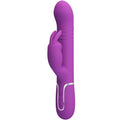 PRETTY LOVE - COALE 4 IN 1 MULTIFUNZIONE VIBRATORE CONIGLIO VIOLA – Vibratori di coniglio