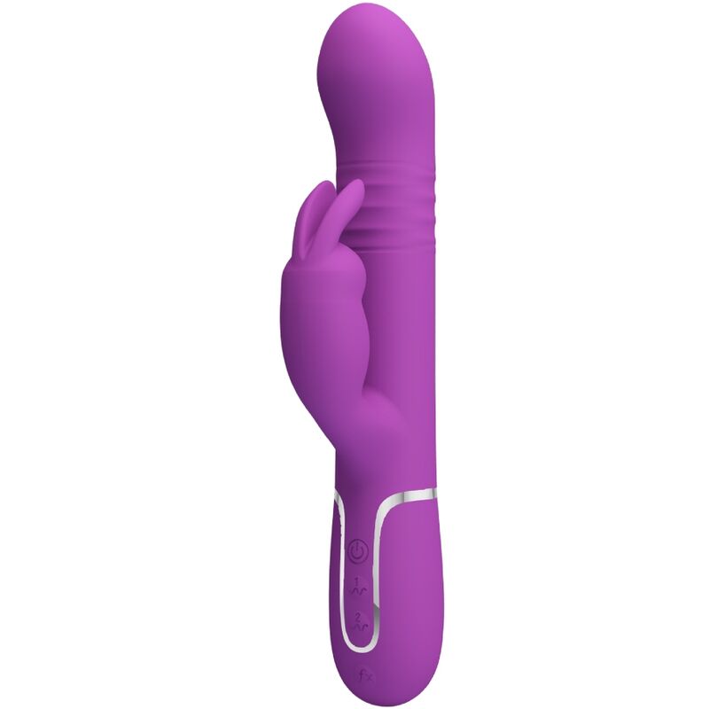 PRETTY LOVE - COALE 4 IN 1 MULTIFUNZIONE VIBRATORE CONIGLIO VIOLA – Vibratori di coniglio