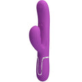 PRETTY LOVE - PERLITA 3 IN 1 VIBRATORE MULTIFUNZIONE CONIGLIO VIOLA – Vibratori di coniglio