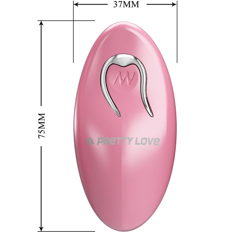 PRETTY LOVE - MORSETTI PER CAPEZZOLI CAILEY 10 VIBRAZIONI TELECOMANDO ROSA – Morsetti per capezzoli per sadomasochismo – foto 4