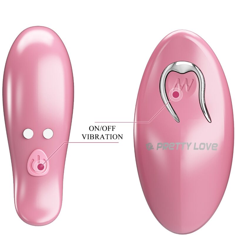 PRETTY LOVE - MORSETTI PER CAPEZZOLI CAILEY 10 VIBRAZIONI TELECOMANDO ROSA – Morsetti per capezzoli per sadomasochismo – foto 6