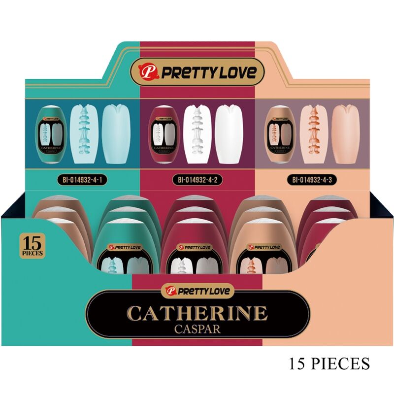 PRETTY LOVE - CASPAR PACK 15 VARI MASTURBATORI MASCHILI – Vari masturbatori
